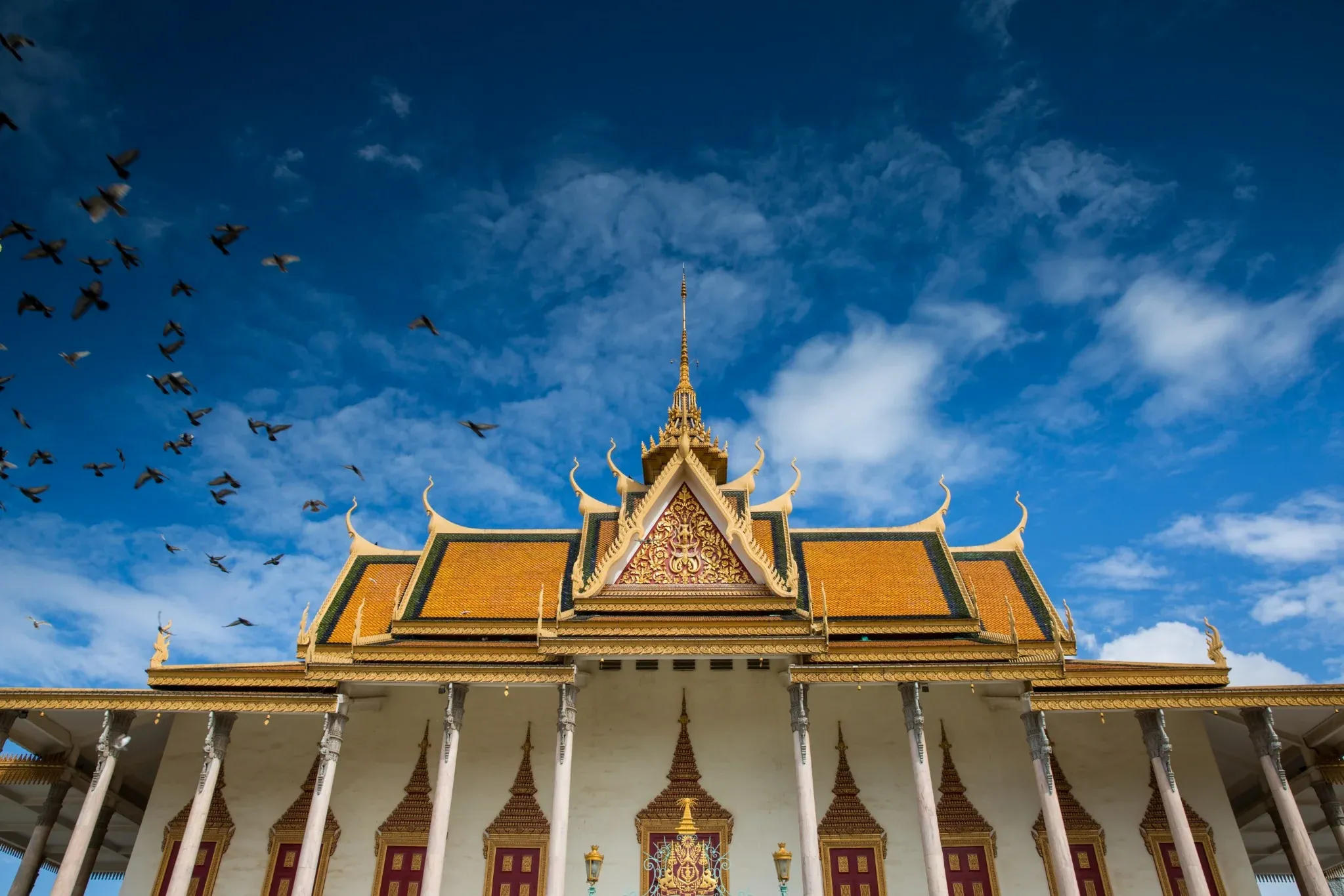 Tempel i Phnom Phen Resa Carpe Adventures